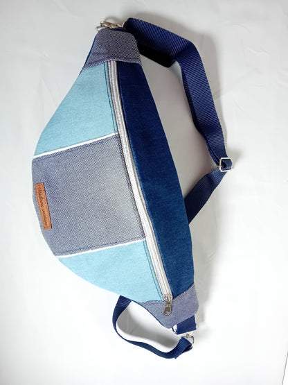 Sac banane jean - P17B