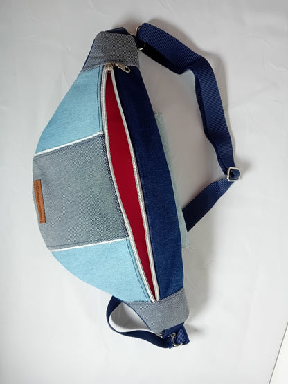 Sac banane jean - P17B