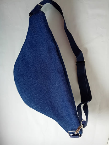 Sac banane jean - P17B