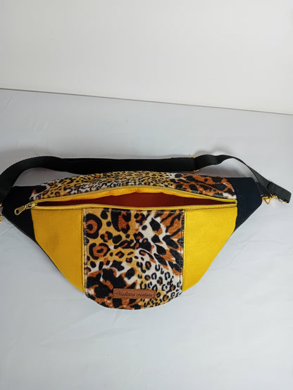 Sac banane léopard - P16B