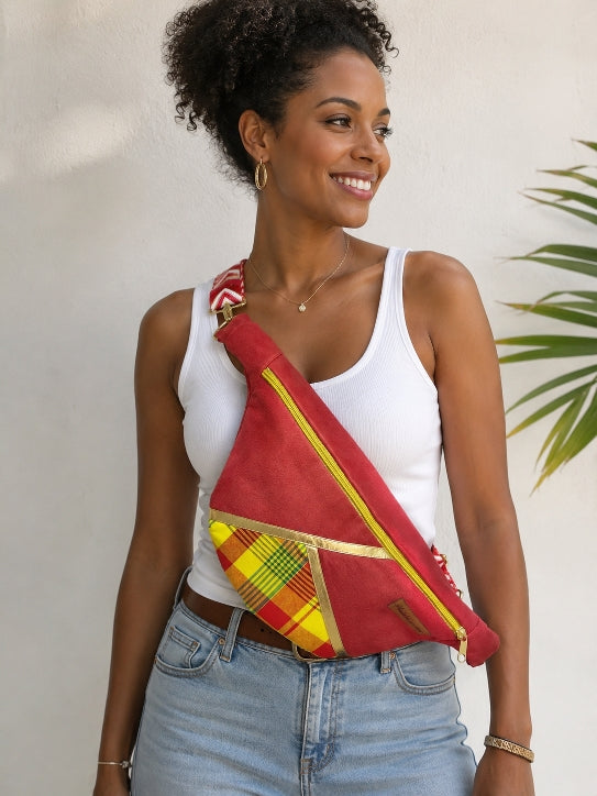 Sac banane Rouge MJ 09 B